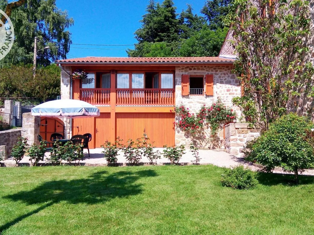 Gite Cosy 1 Ch. Avec Jardin, Animaux Admis, Rando Et Patrimoine Aux Monts Du Forez - Fr-1-496-45 Merle-Leignec